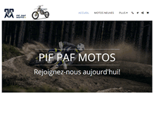Tablet Screenshot of pifpafmotos.fr